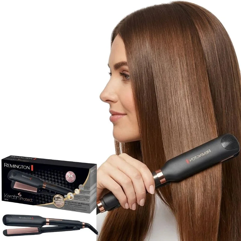 Keratin Protect Intelligent Hair Straightener | Model FR-2028 | Advanced Ceramic Plates & Heat Protection Sensor