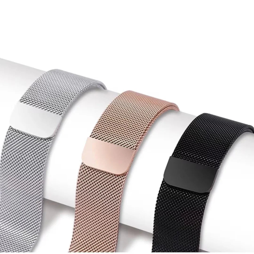 Grey | Milanese Magnetic Loop Strap for Smartwatch | Stainless Steel Band | 42mm / 44mm / 45mm
