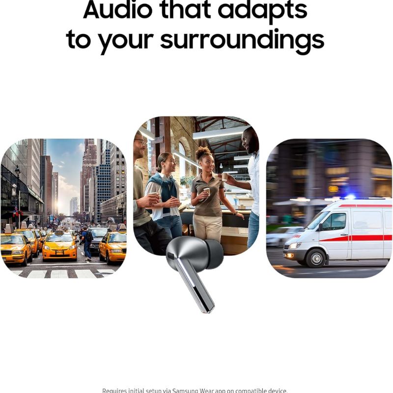 Pro Buds White | ANC Wireless Bluetooth Earbuds with Adaptive AI & Immersive Sound