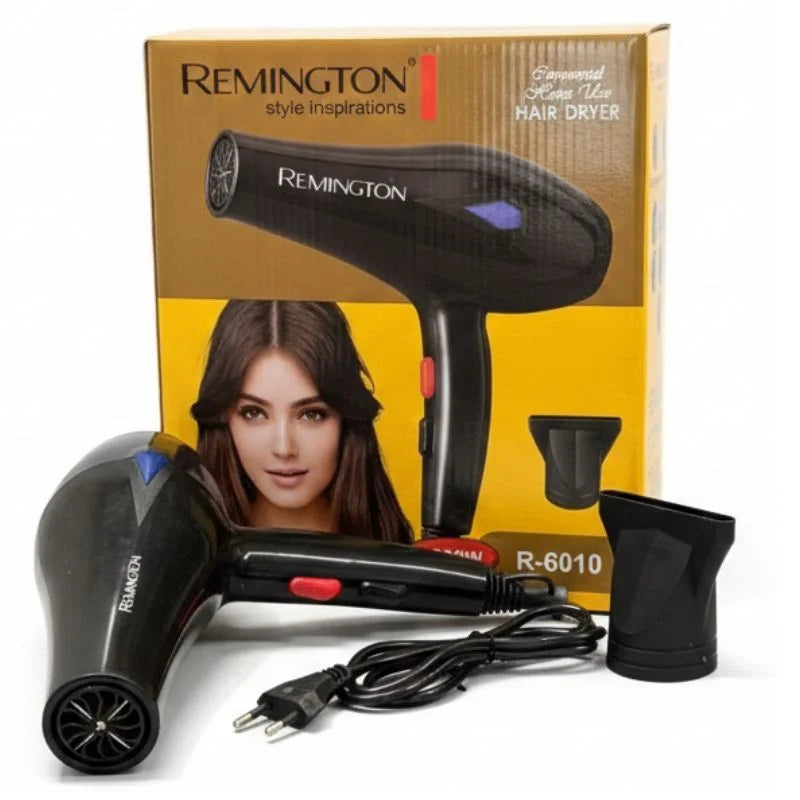 R-6010 Professional Ionic Hair Dryer with 3 Speed Settings and DC Strong Motor